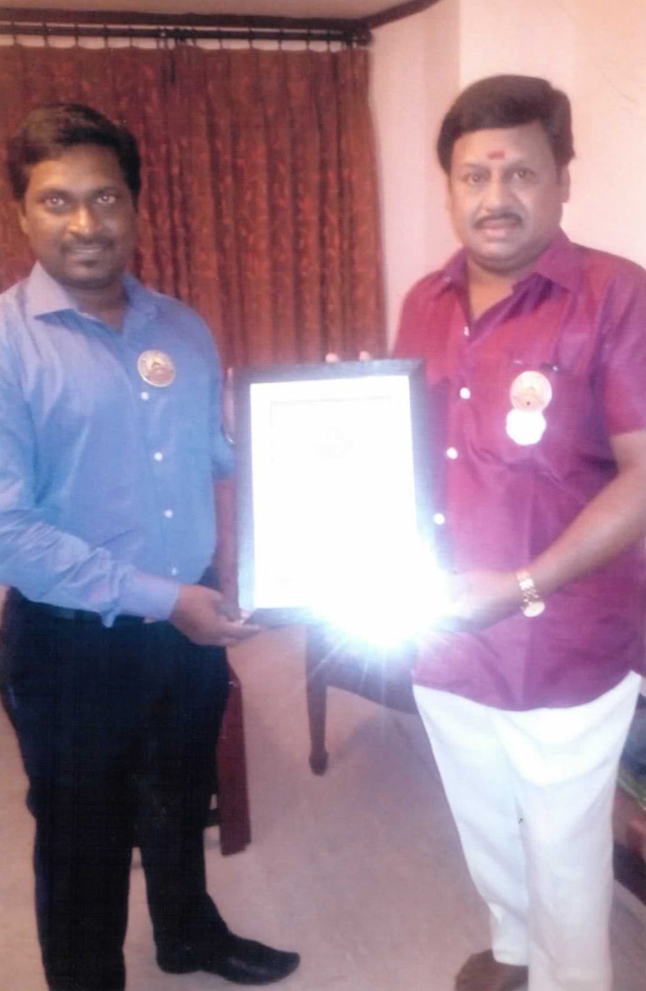 Lifetime Achievement Award for Ramarajan